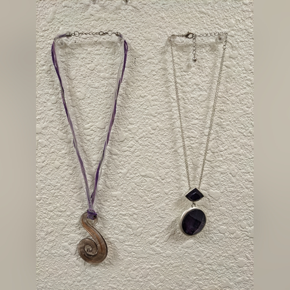 Purple jewelry lot